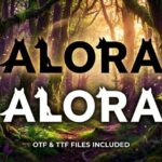 Alora Font - Featured Image
