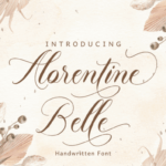 Alorentine Belle Font - Featured Image