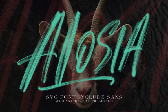 Alosia Font - Featured Image