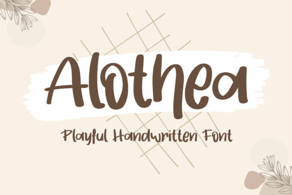 Alothea Font - Featured Image