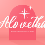 Alovetha Font - Featured Image