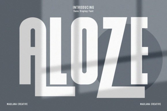 Aloze Font - Featured Image