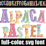 Alpaca Pastel Font - Featured Image