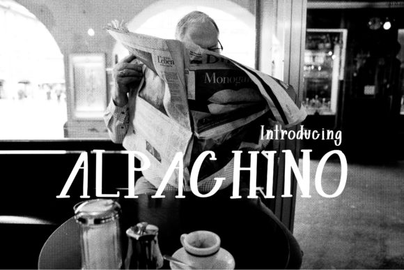 Alpachino Font - Featured Image