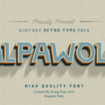 Alpawolf Font - Featured Image