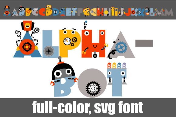 Alpha-bot Font - Featured Image