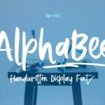 AlphaBee Font - Featured Image