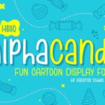 Alpha Candy Font - Featured Image