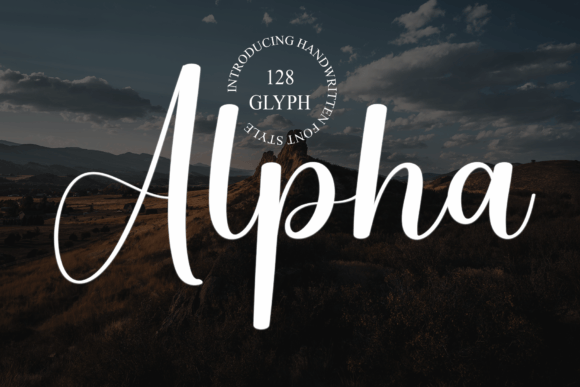 Alpha Font - Featured Image