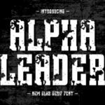 Alpha Leader Font - Featured Image