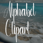 Alphabet Clipart Font - Featured Image