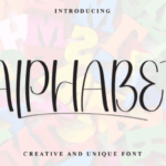 Alphabet Font - Featured Image