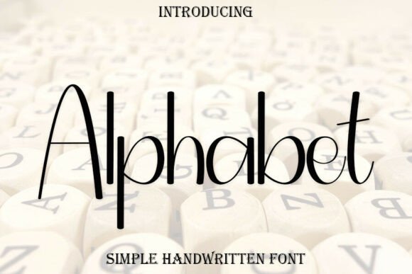 Alphabet Font - Featured Image