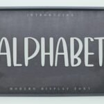 Alphabet Font - Featured Image
