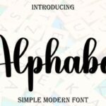Alphabet Font - Featured Image