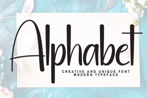 Alphabet Font - Featured Image