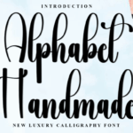 Alphabet Handmade Font - Featured Image
