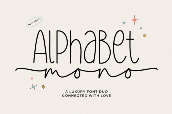 Alphabet Mono Duo Font - Featured Image