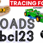 Alphabet Roads Tracing Font - Featured Image