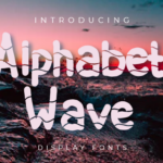 Alphabet Wave Font - Featured Image