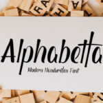 Alphabetta Font - Featured Image