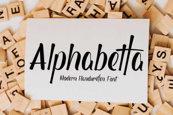 Alphabetta Font - Featured Image