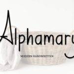 Alphamary Font - Featured Image