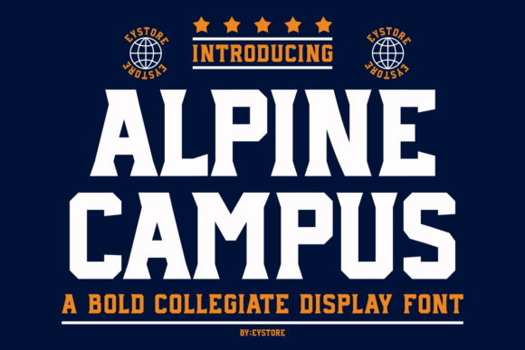 Alpine Campus Font - Featured Image