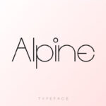 Alpine Font - Featured Image