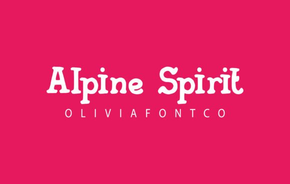 Alpine Spirit Font - Featured Image