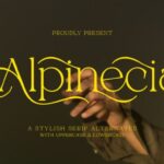 Alpinecia Font - Featured Image