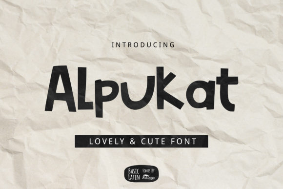 Alpukat Font - Featured Image