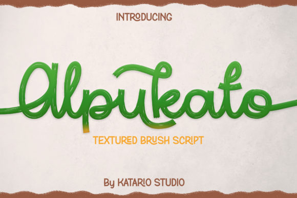 Alpukato Font - Featured Image