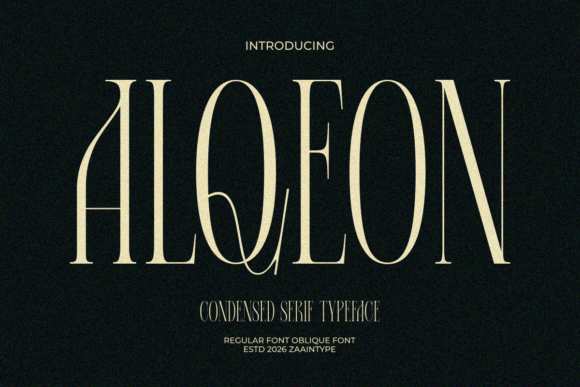 Alqeon Font - Featured Image