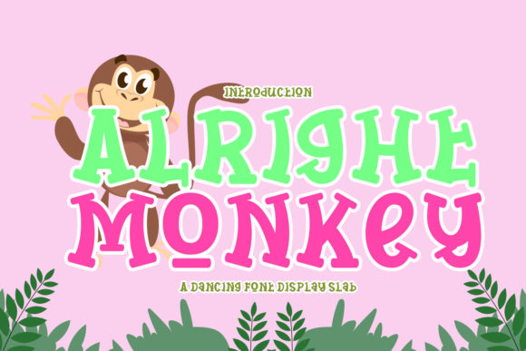Alright Monkey Font - Featured Image
