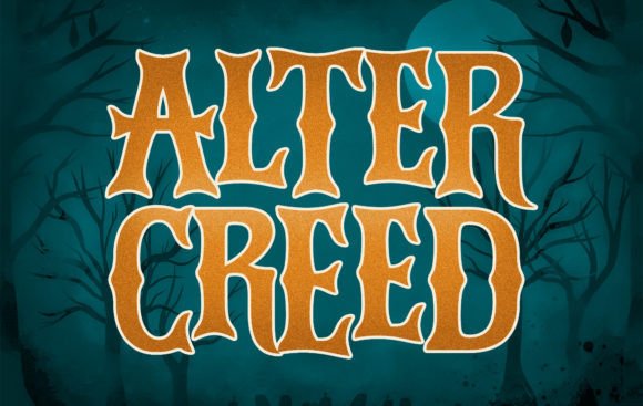 Alter Creed Font - Featured Image