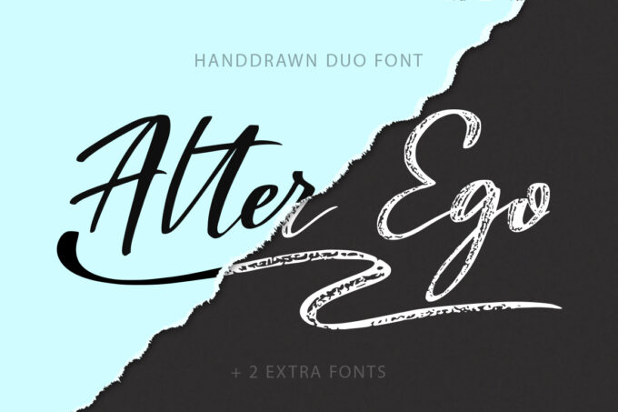 Alter Ego Duo Font - Featured Image