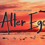 Alter Ego Font - Featured Image