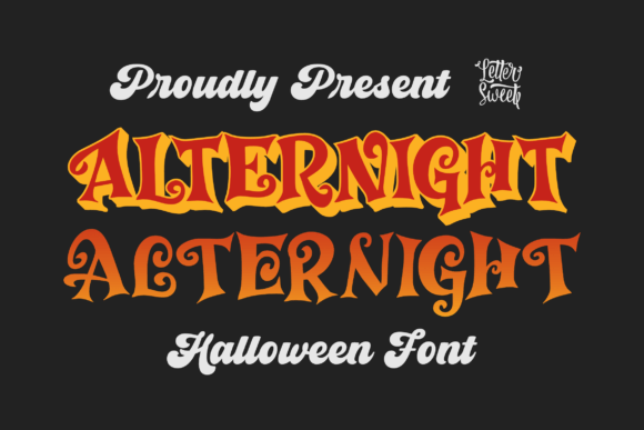 Alternight Font - Featured Image