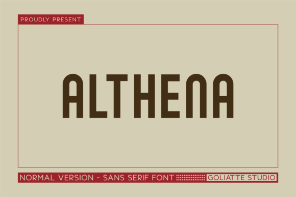 Althena Font - Featured Image