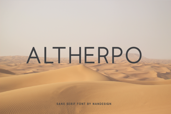 Altherpo Font - Featured Image