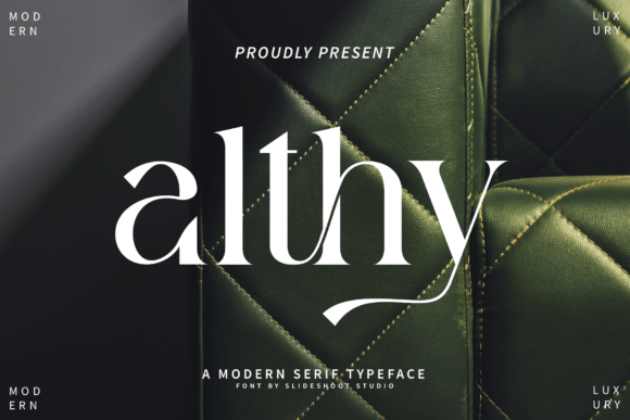 Althy Font - Featured Image