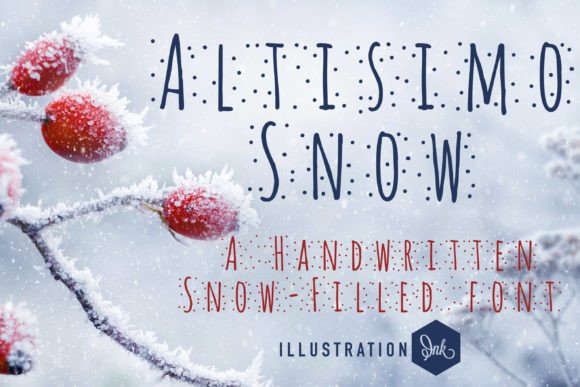 Altisimo Snow Font - Featured Image