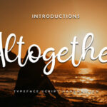 Altogether Font - Featured Image