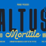 Altus Moritile Font - Featured Image