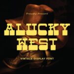 Alucky West Font - Featured Image