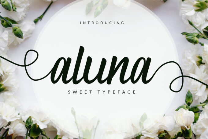 Aluna Font - Featured Image