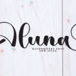 Aluna Font - Featured Image