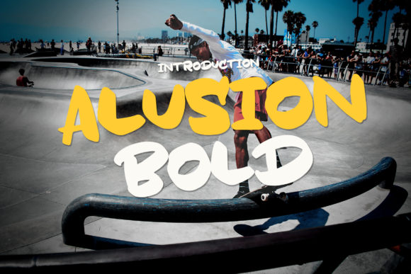 Alusion Bold Font - Featured Image