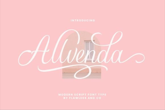 Alvenda Font - Featured Image